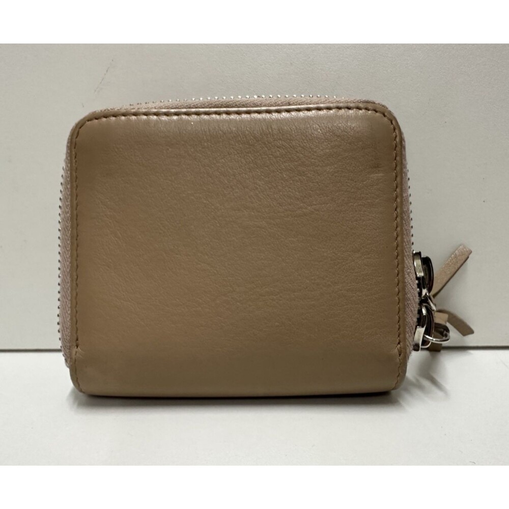 Balenciaga tan leather zipper all around wallet - Picture 2 of 16